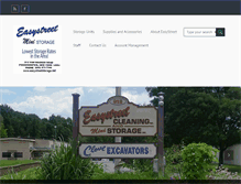 Tablet Screenshot of easystreetstorage.net